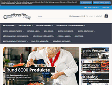 Tablet Screenshot of gastrotec24.de